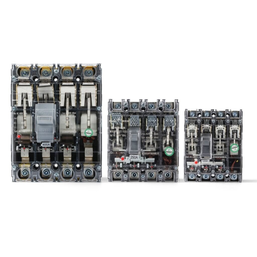 EZC100F MCCB 1P/2P/3P/4P 15A-100A Moulded Case Circuit Breaker