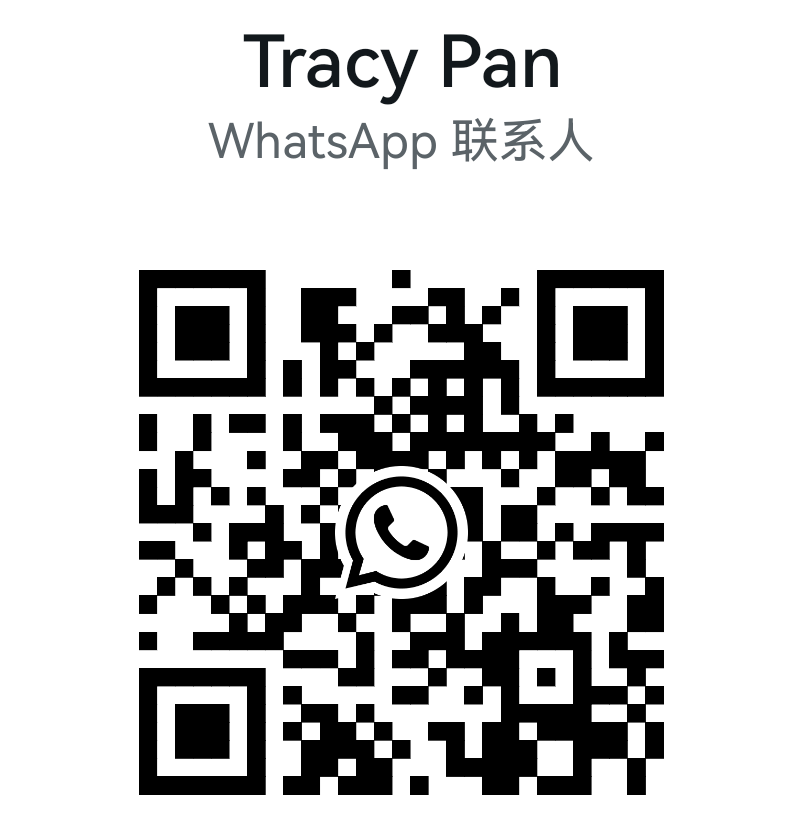 WhatsApp QR Code - Tracy Pan