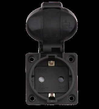 050201 German Standard (Schuko) panel socket